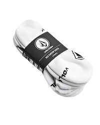 Volcom - Stones No Show Sock 3-Pack (White)